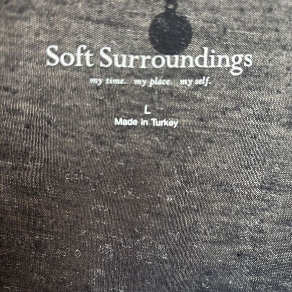 Soft Surroundings Sweater Lena High Low Tunic Thin Knit Long Sleeves Size Large - Picture 11 of 12